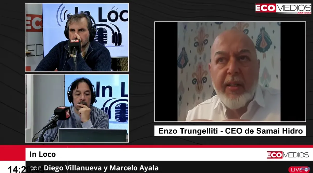 EcoMedios AM 1220 radio interview about Samai Hidro