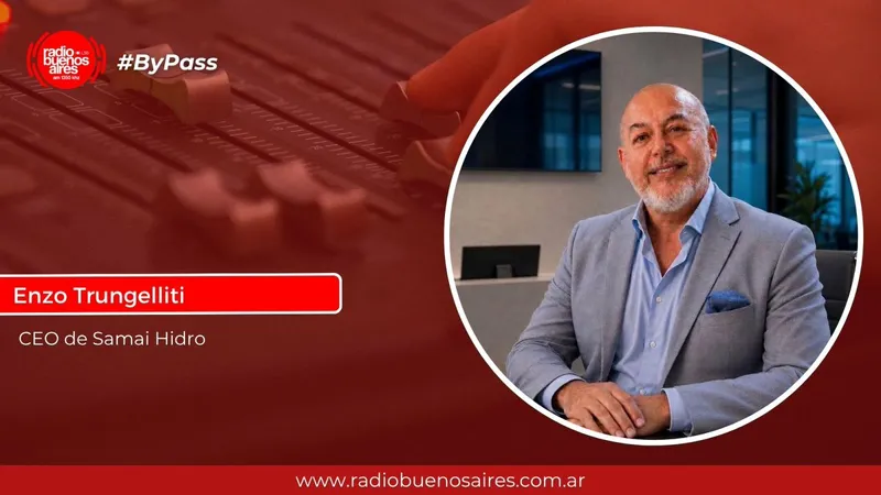 Radio Buenos Aires AM 1350 radio interview about Samai Hidro
